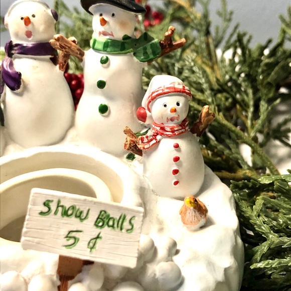 🎉HP🎉 Yankee Candle Jar Topper ⛄️ - Picture 2 of 4